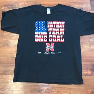 Vintage huskers, USA T-shirt, extra large